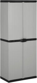 armadio Armadietti e stoccaggio Armadietti e armadietti casa giardino cm PP Rattan 65 x 45 x 88 nero