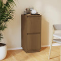 Credenza Casa Giardino cm Massello Pino 31.5 x 34 x 75 Marrone Legno