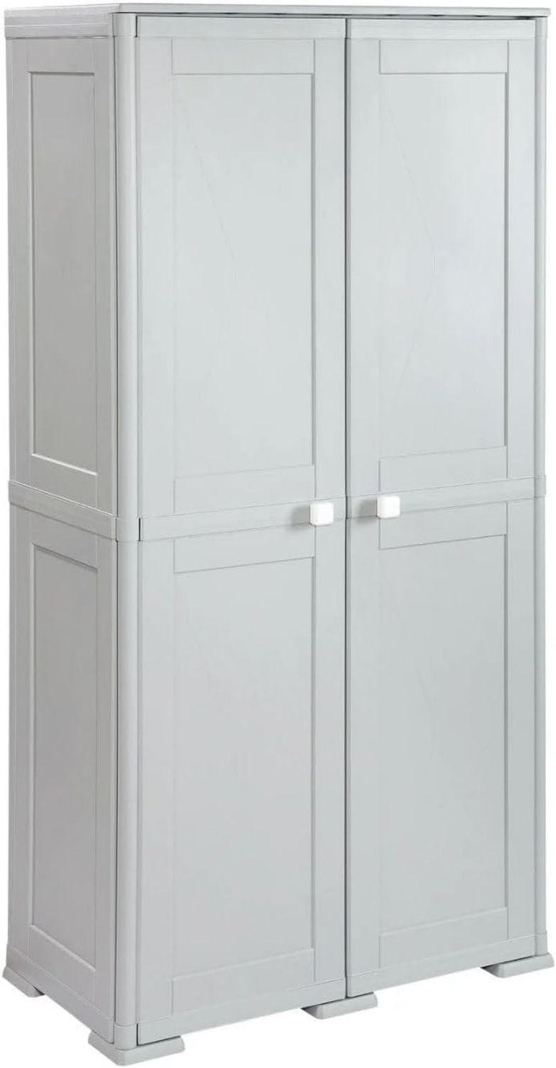 vidaXL Hoge kast 29 5x34x119 5 cm spaanplaat bruin eikenkleurig