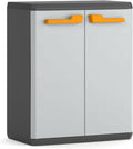 Armadietto di controllo in plastica ABS 47 24 50 cm alloggiamento a parete con porta trasparente x x grigio per interni ed esterni elettrico resistente alle intemperie