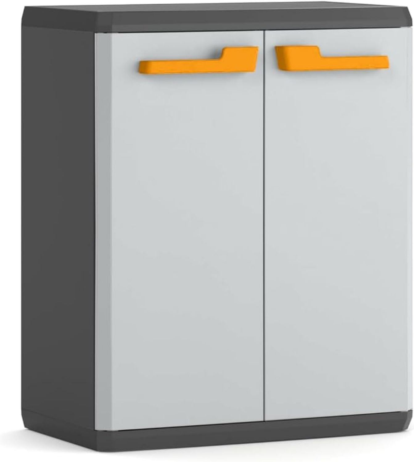Armadietto di controllo in plastica ABS 47 24 50 cm alloggiamento a parete con porta trasparente x x grigio per interni ed esterni elettrico resistente alle intemperie