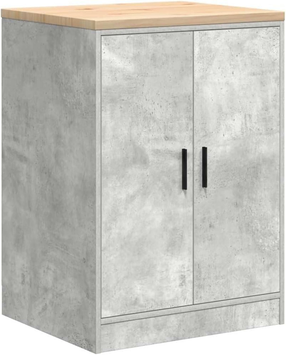 Armadio tectake Portadocumenti Multiuso 3 Scomparti Ante a Battenti Rinforzate Chiusura con Serratura a Cilindro Acciaio di Alta Qualità Verniciato a Polvere cm 90 x 40 x 90 Grigio